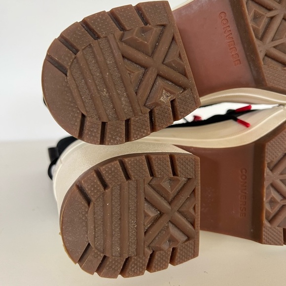 Converse Chuck Taylor All Star GR82 Extra High ‘Black Egret’ Heel, size 7 - Picture 9 of 10